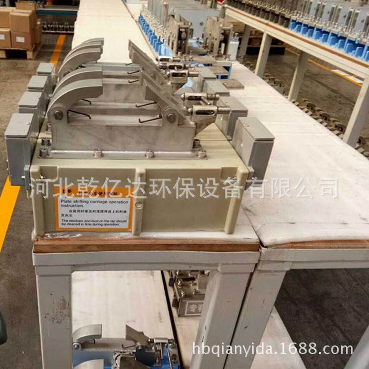 景津11款不锈钢跑道拉板小车 压滤机拉板器 压滤机小车
