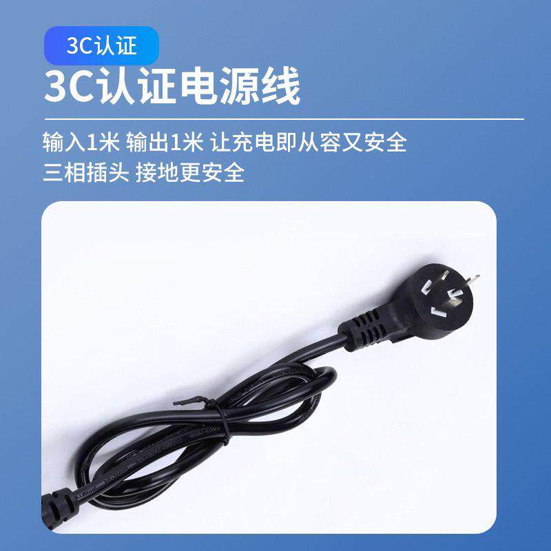三元锂磷酸锂大铁率电动四轮KNF车71卖.4V外智能快充10A功充电器