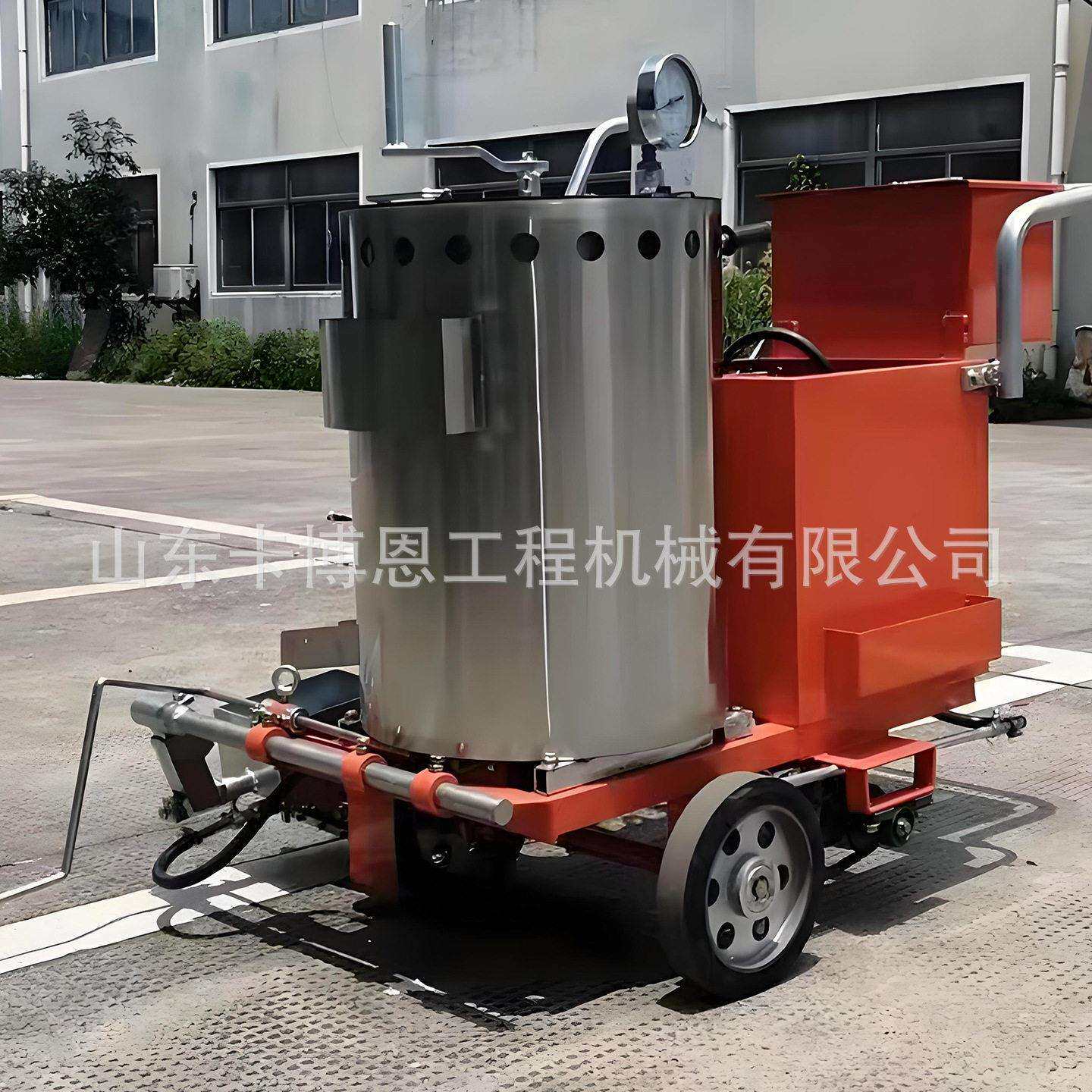 面路划线机车库路面划划线机可双更MAGA-102宽距离压喷划线车