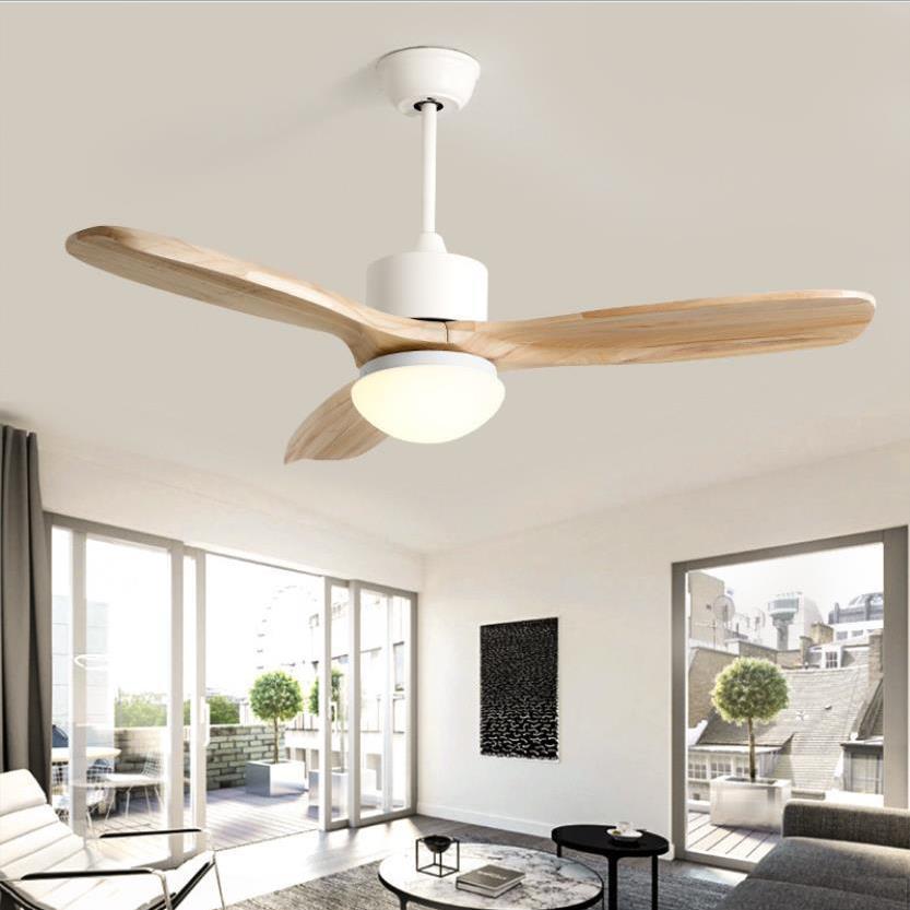 JN北欧客厅吊扇灯美式电灯一体吸顶电风扇带吊灯ceilinglamp