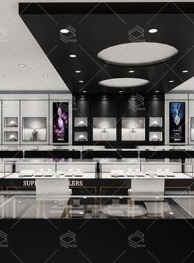 商用珠宝展示柜货柜 厂家直销精品玻璃展柜黄金首饰陈列柜带LED灯