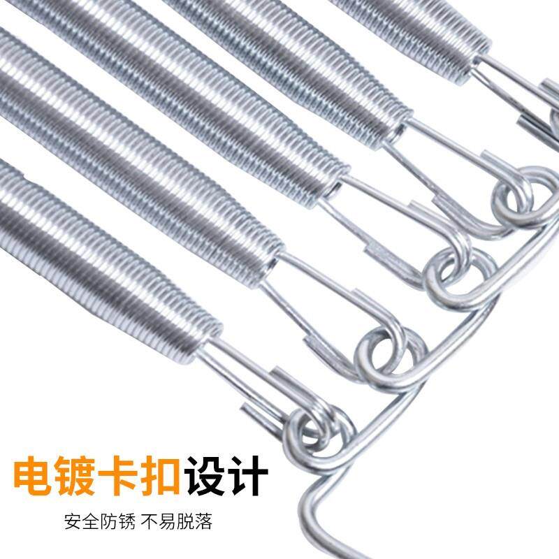 沃尔克多功能胸弹簧拉力器臂力器扩胸身wrklaliq器练肌训练器材家
