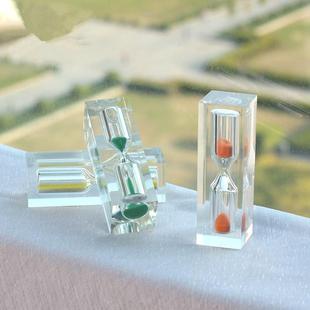 不易碎耐摔水晶30秒沙漏1分钟计时器儿童礼物创意玩具60秒倒计时