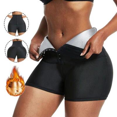 Sweat Sauna Pants Body Shaper Shorts Weight Loss Slimming Sh