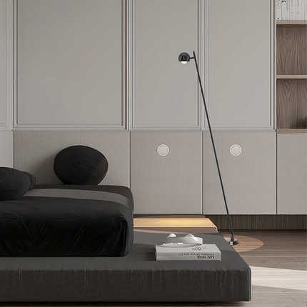 创意极简ins风钓鱼灯轻奢落地灯客厅沙发灯led卧室床头落地氛围灯