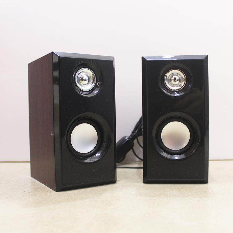 桌面环绕立体声小音箱台式电脑多媒体音响线控喇叭低音炮迷你对箱