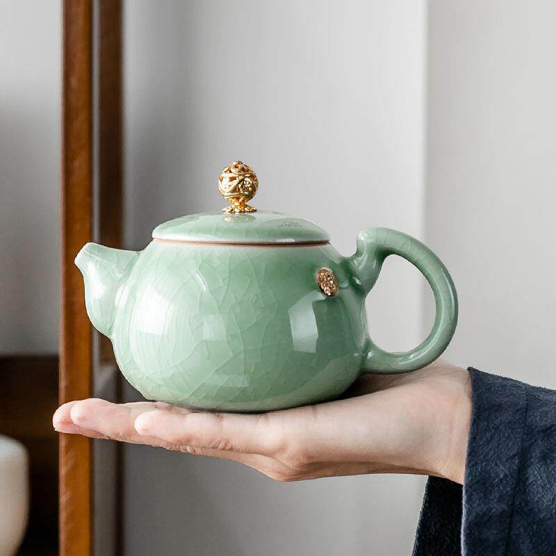 小型功夫茶具套装家用会客整套泡茶壶茶杯碗自动小茶盘简约茶台新