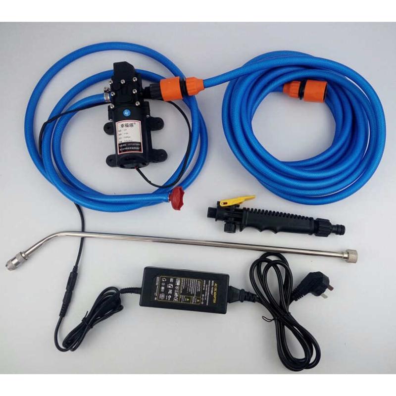 空调清洗机220V-12V高压洗车器灌溉清洗机微水洗车机水泵自吸