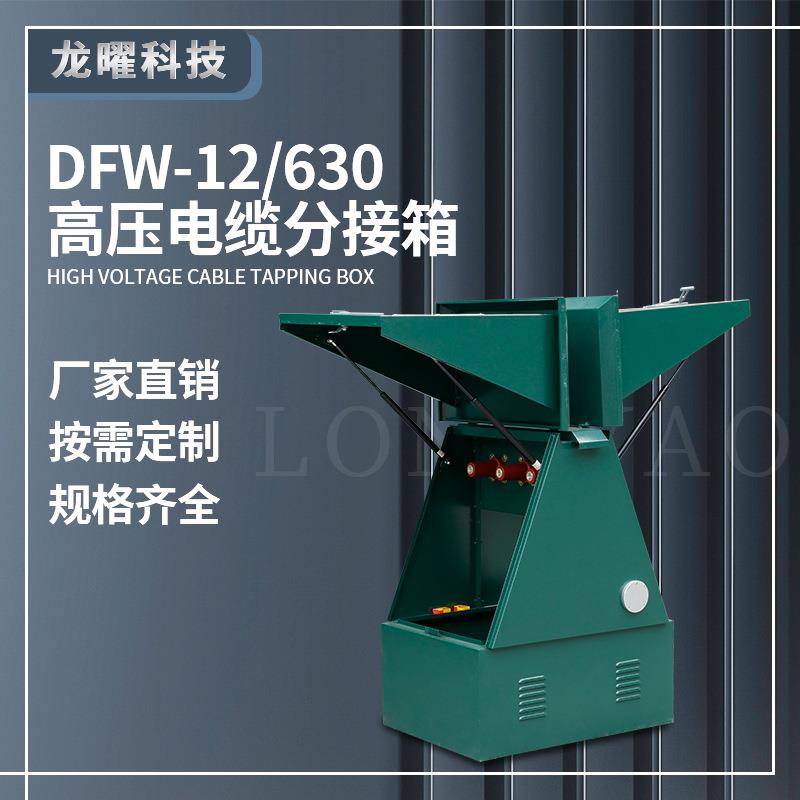 高压电缆分接箱10kv电缆分支箱DFW-12/630A铁壳/不锈钢一进一二出