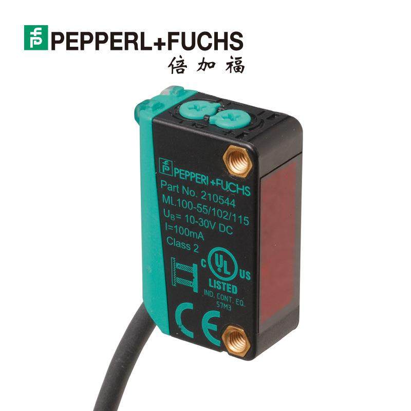 ML100-55/102/115倍加福（P+F)带偏正滤波功能的光电开关210544