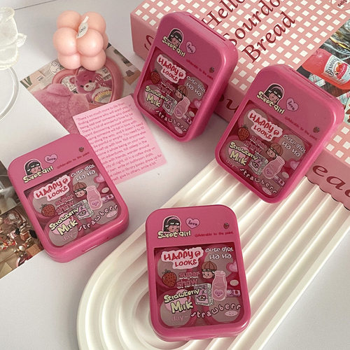 隐形眼镜ins可爱美瞳盒子眼镜袋