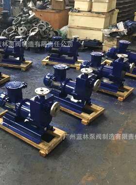 自吸式磁力泵ZCQ50-40-145防爆无泄漏不锈钢磁力自吸泵