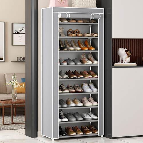 Multi-layer Simple Shoe Rack for Home Assembly, Dustproof Sh