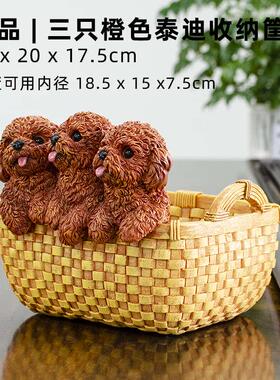 玄关鞋柜收纳摆件创意美式家居饰品客厅门口办公室进门放钥匙装饰