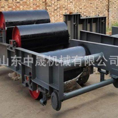 皮带输送机走拉紧DSJ1000配件小游动车张紧皮带游小车防轨止车轮