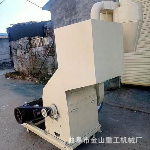 新型锤片饲料粉碎机稻秧粉碎机多用途稻草粉碎机