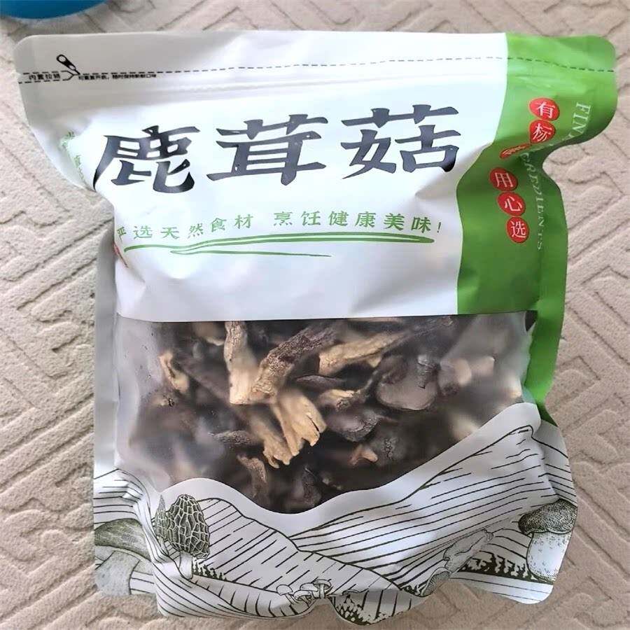 鹿茸蘑菇菇精品特级云南500g脆脆菇香菇新鲜干货4A新日期