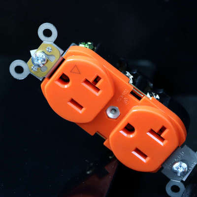 立维腾美标电源插座发烧级音响功放专用20A墙插Leviton5362定制款