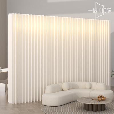 需定制纸屏风隔断假墙办公室分隔挡板隔板纸墙直播背景墙隔断墙简