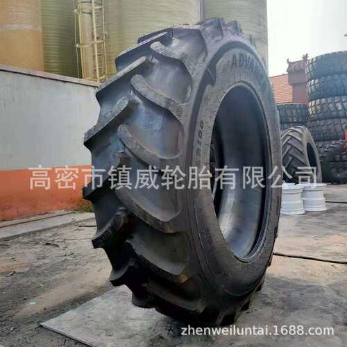 新款直销现货供应 460/85R42 拖拉机人字花纹轮胎 18.4R42 真空农