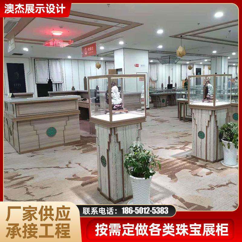 厂家供应 珠宝展示柜 饰品柜首饰柜台银饰展柜玉器展柜玻璃展柜