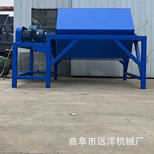金属表面抛光机去毛刺除锈震动研磨机100L滚筒抛光机