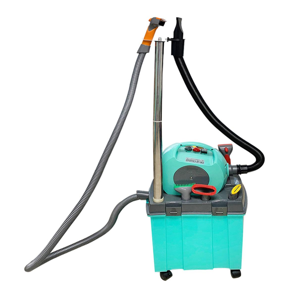 大功率宠物吹风机吹吸两用套装加热吹风梳毛速干毛发收纳烘干箱