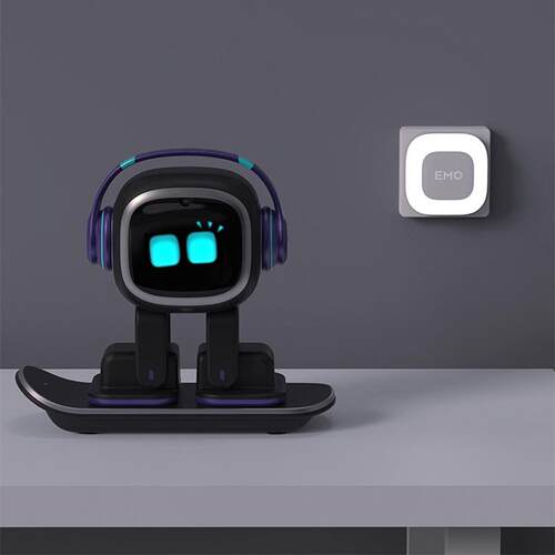EMOPET EMO智能机器人情感电子桌面玩具 充电桩版本黑科技电动