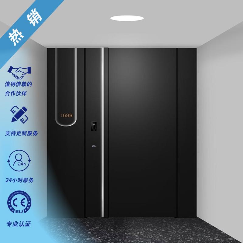 入户门一门一景简约子母门铸铝门农村自建房大门防盗门进户门