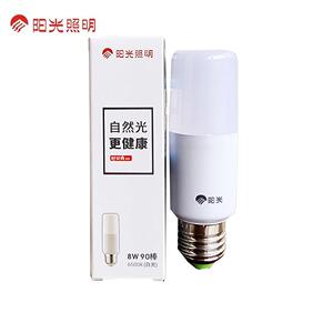 阳光照明led灯泡90棒玉米灯E27螺口家用超亮柱形白光节能灯原装