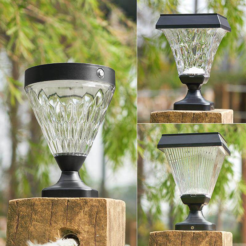 太阳能柱头灯led户外庭院围墙栏杆灯超亮围栏小柱子灯室外墙头灯