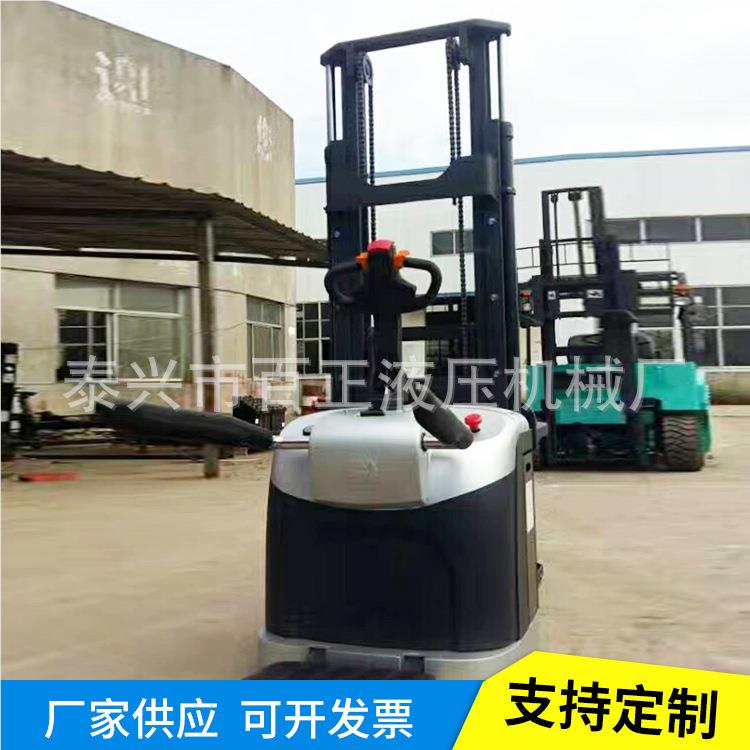 新款全电叉699堆车高叉车 电动液高压堆车 装卸升动降堆垛车