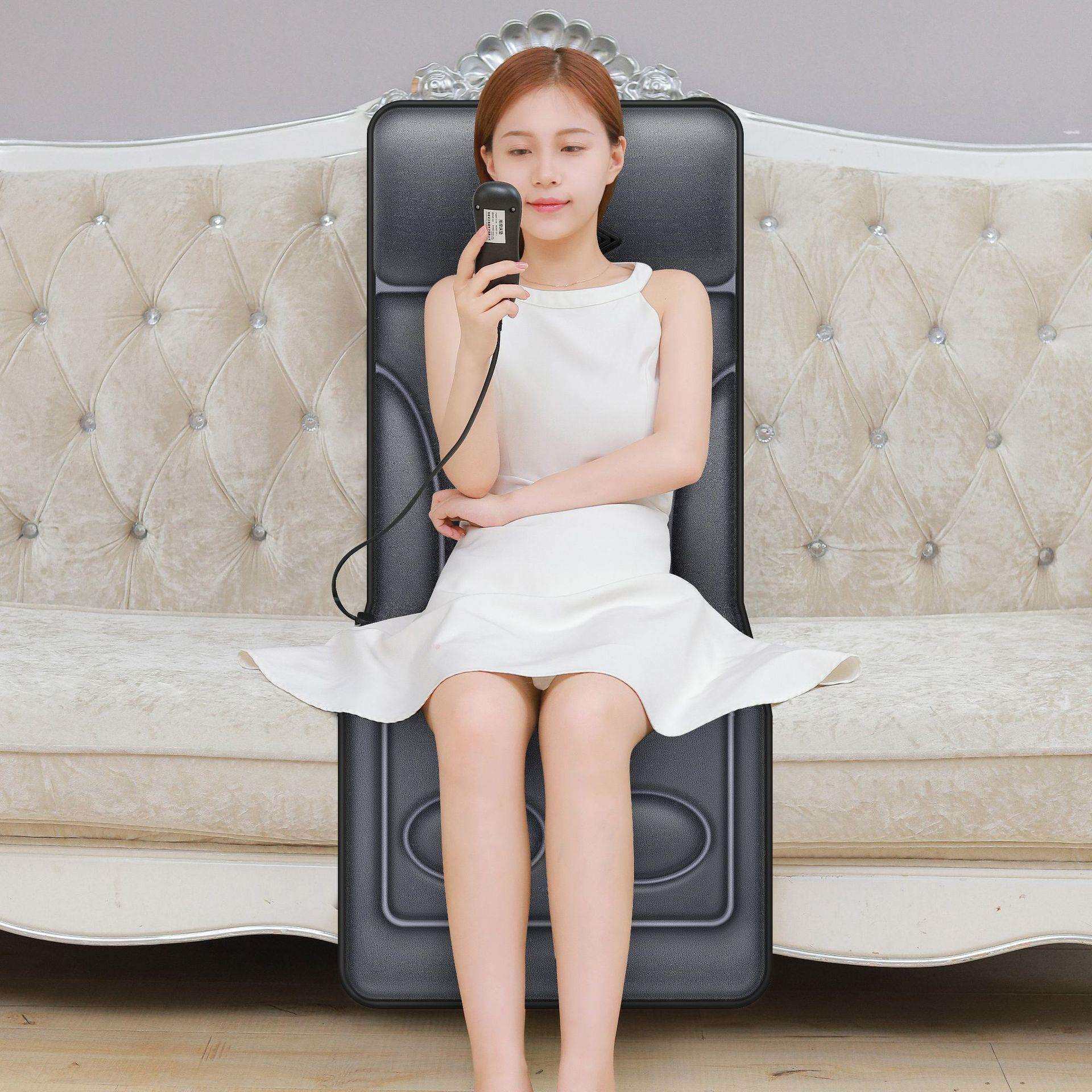 按摩床垫颈椎全身按摩器按摩毯家用多功能按摩靠垫按摩枕按摩椅子