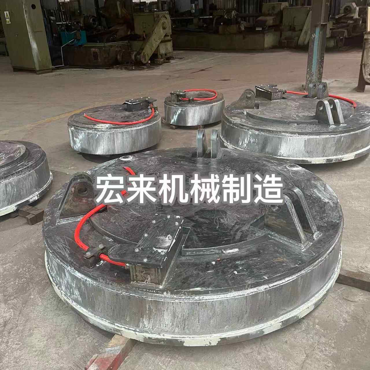 飞越电磁吸盘强磁电磁铁吸力均匀稳定废钢废铁搬运设备