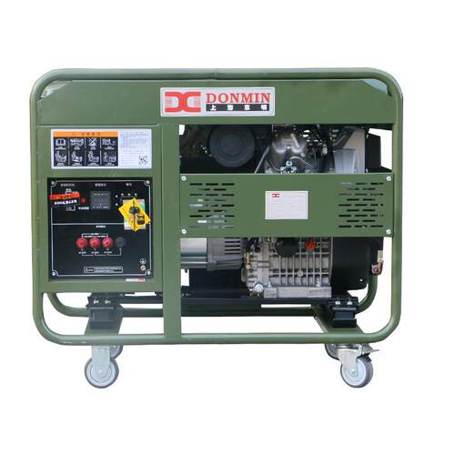 东明DONMIN三相10kw小型施工应急柴油发电机DMD12000LE/3-BD