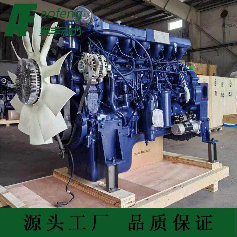 潍柴WP12发动机SANY矿卡SKT90S型匹配法士特7DS200变速箱柴油机图片