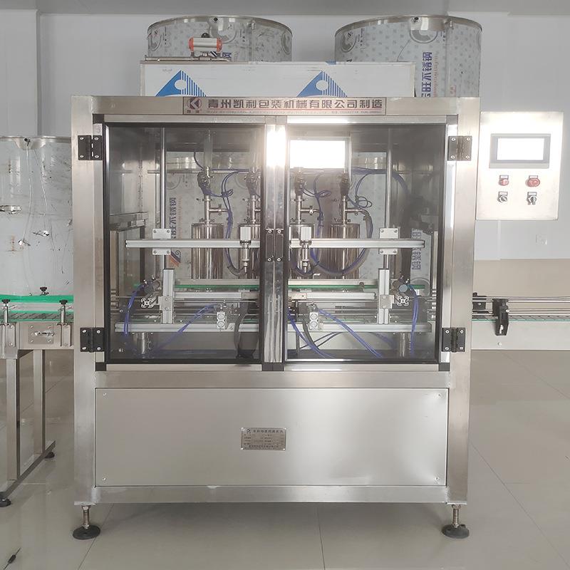 全自动200ml芝麻油灌装机香油灌装设备100l-1000ml香油灌装机械