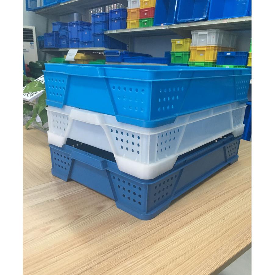 塑料食品箱面包箱甜品零食托盘储物箱面条箱蛋糕周转盒桃筐箱子