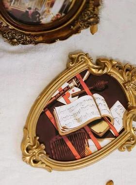 欧客饰厅式装画玄FIU关走廊挂画墙壁画vintgae小众古典油画墙壁装