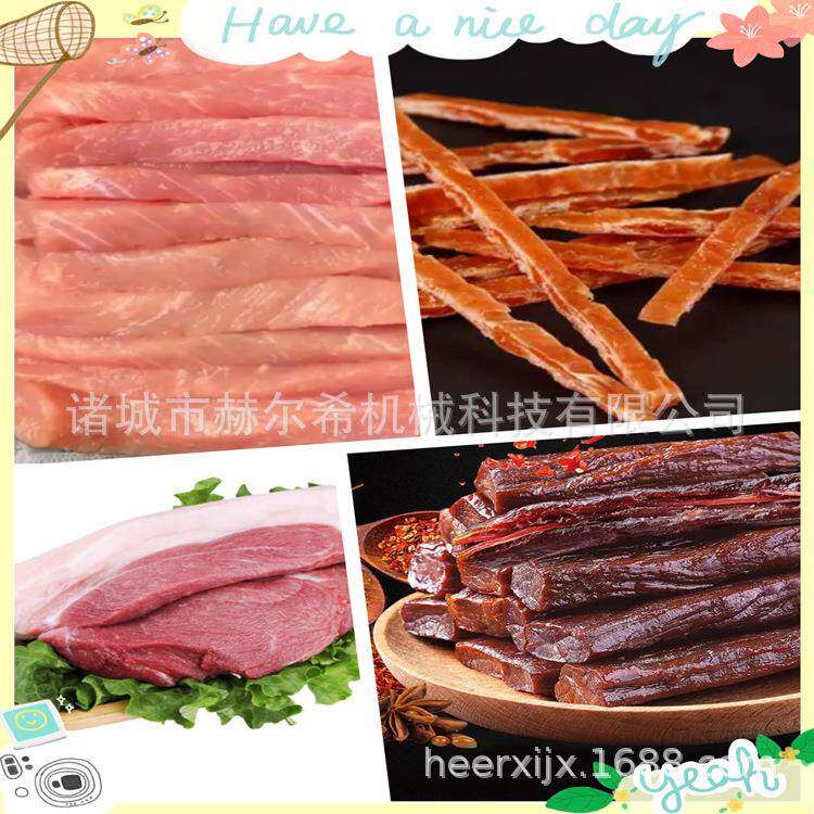 切条机 新鲜鸡胸肉切片切条 无骨鸡柳切条机 牛肉干加工设备