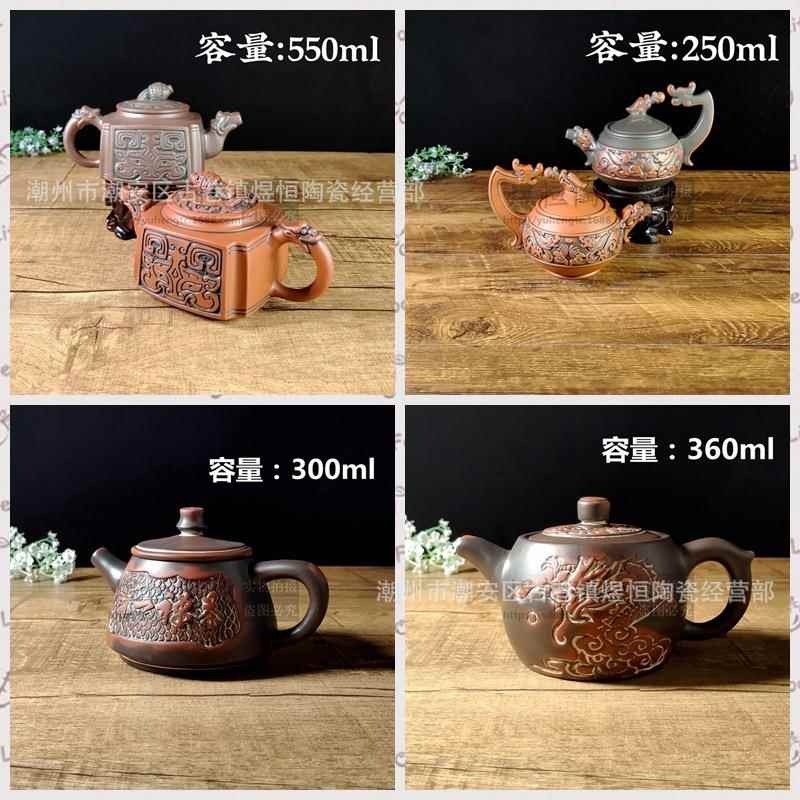 10元30元模式热销大容量茶壶 跑江湖地摊展销会家用仿古紫砂壶