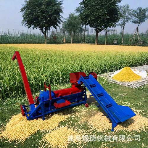 玉米脱粒机干湿两用脱皮机可装车装袋高产量