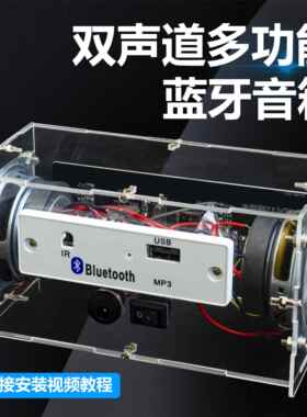 双声道多功能蓝牙音响套件MP3音箱焊接组装DIY电子制作WK-56-73B
