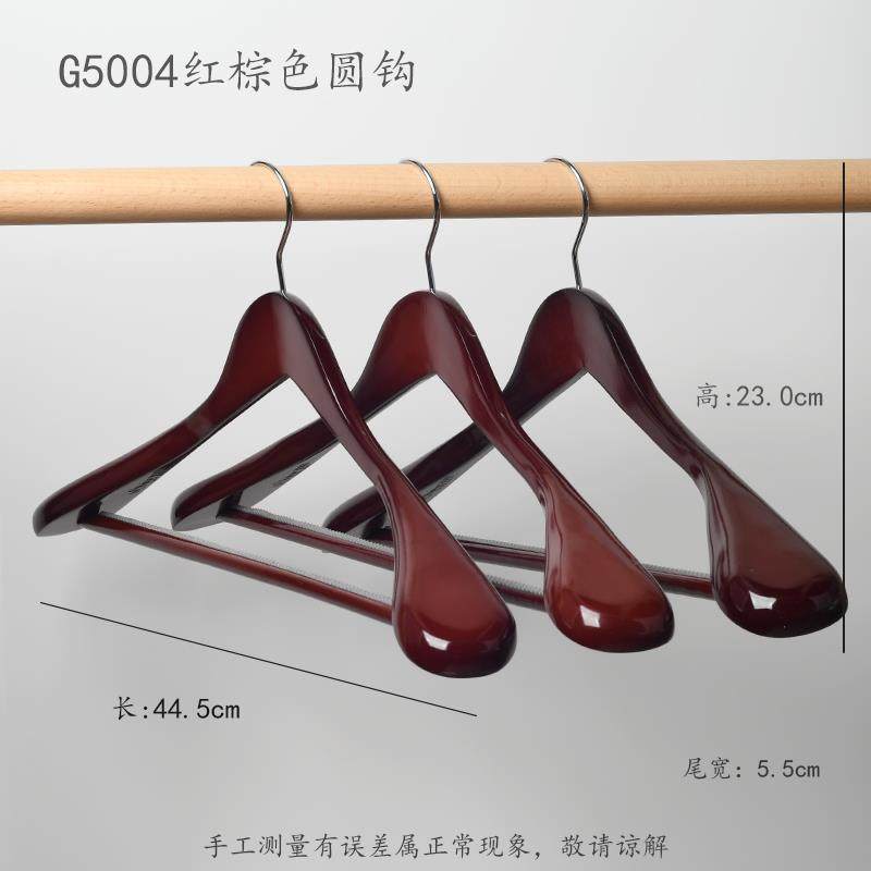 正品裕影西服实宽肩衣楼架祥婚纱无痕衣架服装店专用木质衣架挂木