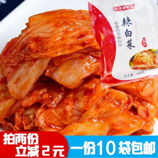 闵氏酱菜园辣白菜 韩式泡菜辣白菜下饭菜韩国风味 248g 免切零食