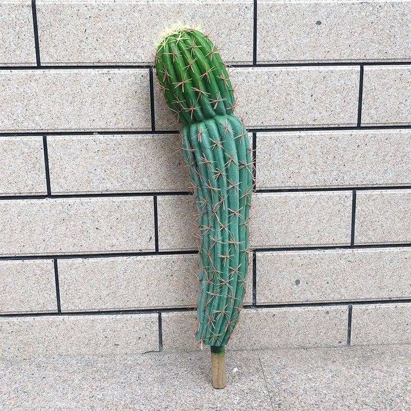 现仿真仙柱仙人掌大型人绿植栽室盆内橱货窗装饰-摆件造景落地塑