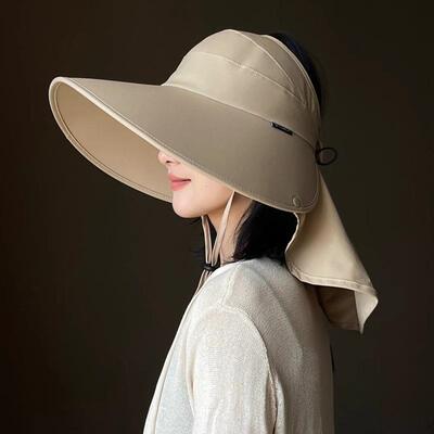 Women's Sun Hat for Summer - UV Protection, Large Brim, Face