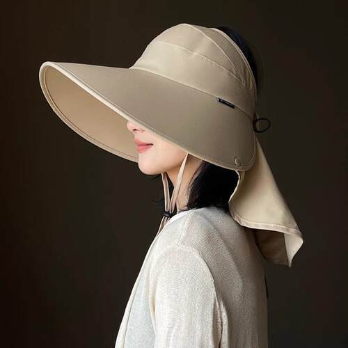 Women's Sun Hat for Summer - UV Protection, Large Brim, Face