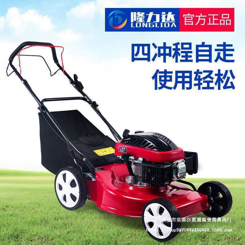 隆力达割草机GXV160汽油草坪机手推自走式剪草机大功率打草其直销