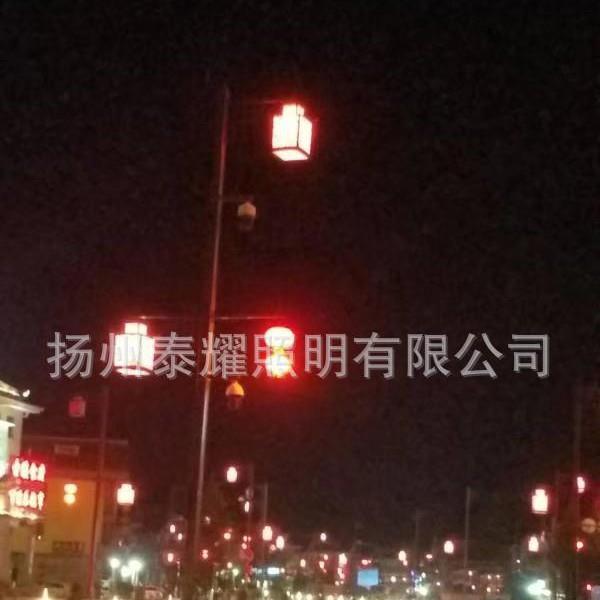 上海金山区停车场灯高杆景观灯LED庭院灯折叠杆航道灯铝材马